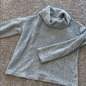 Heathered Grey Turtleneck